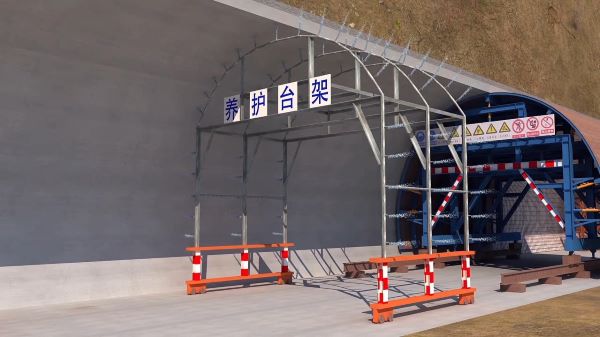 鄂托克前旗隧道施工动画制作公司 - 隧道施工工艺和施工方法 - 隧道施工汇报动画视频 - bim 工程施工动画